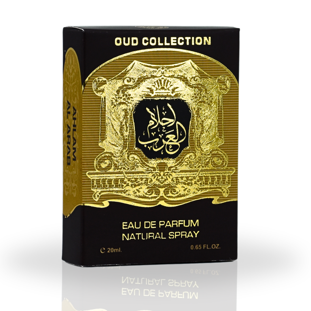 OUD COLLECTION Ahlam Al Arab EDP Spray 20ML (0.7OZ) by Ard Al Zaafaran, Sample Size Fragrance Miniature - Intense Oud