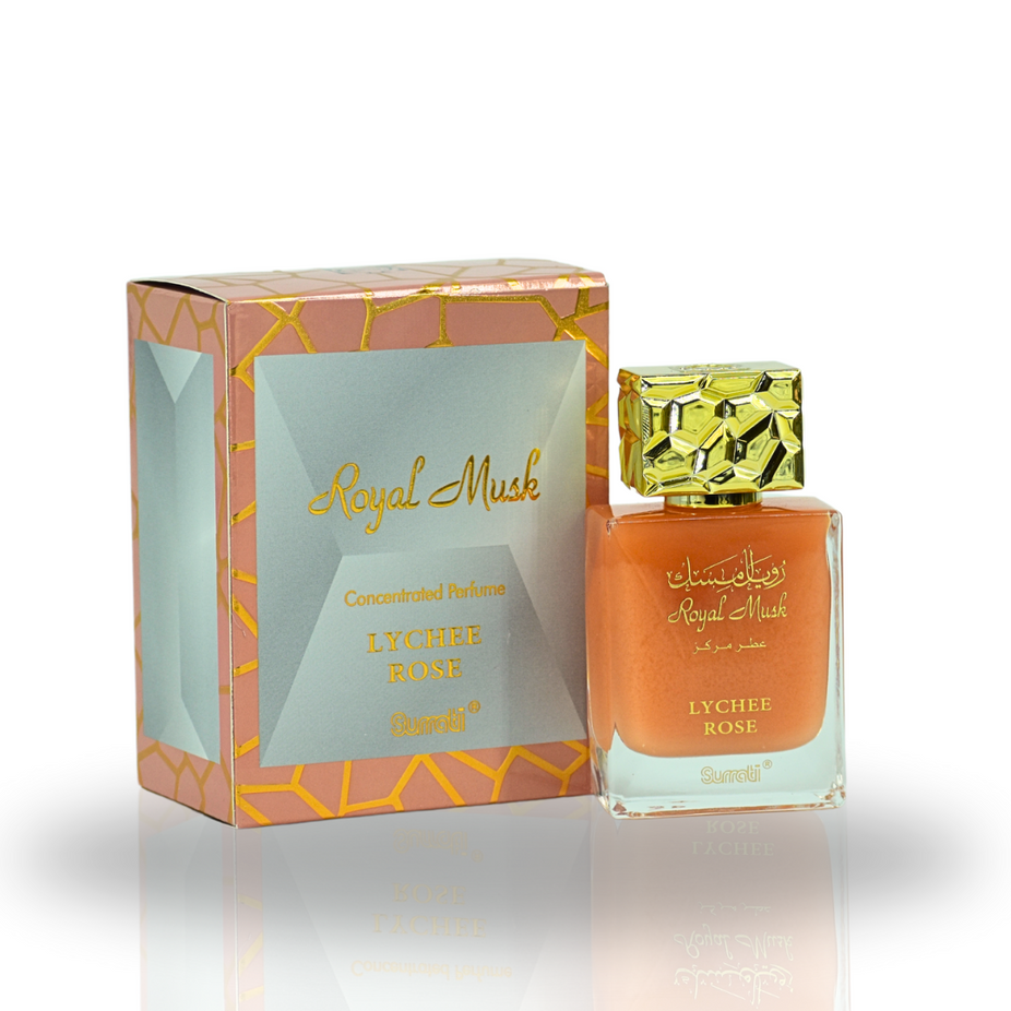 Royal Musk Lychee Rose CPO 30ML (1.01 OZ) by SURRATI, Exotic Fragrances for Men & Women. - Intense Oud