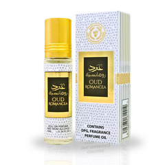 Oud Romancea Roll-On Perfume Oil - CPO 10ML (0.34OZ) by Ard Al Zaafaran | Long Lasting, Miniature Perfume Oil For Men & Women. - Intense Oud