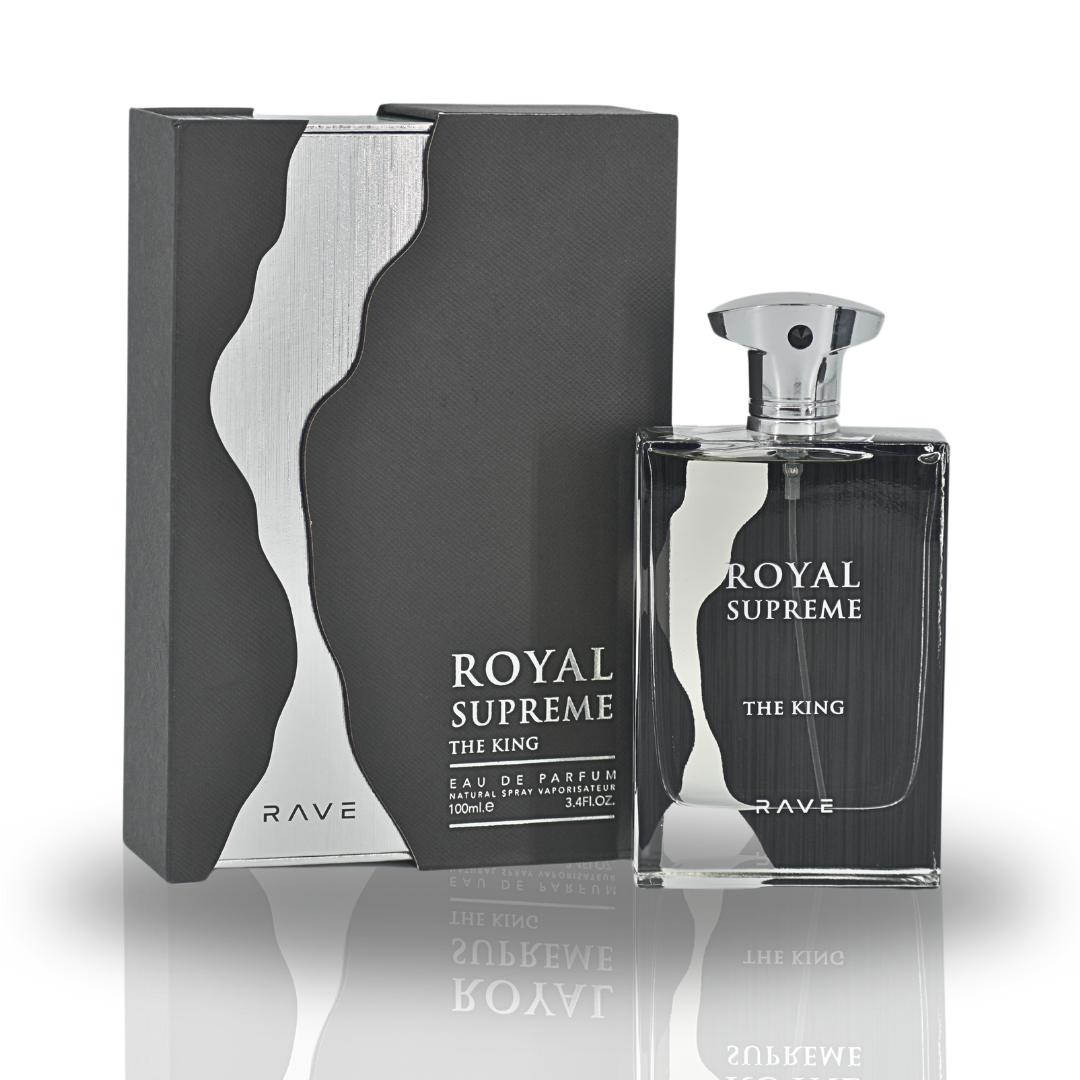 Royal Supreme Dominant, Conquer, The King, Noble - EDP Sprays 100ML (3.4 OZ) by RAVE. (SUPREME BUNDLE) - Intense Oud