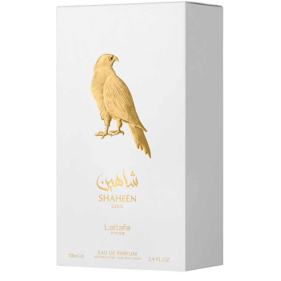 Shaheen Gold EDP - 100mL (3.4 oz) by Lattafa Pride - Intense Oud