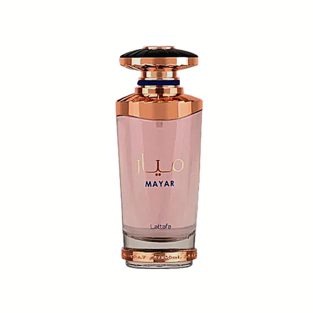 Mayar EDP - Eau De Parfum Women 100ml(3.4 oz)|by Lattafa Perfumes  (VELVET POUCH BOTTLE) - Intense Oud