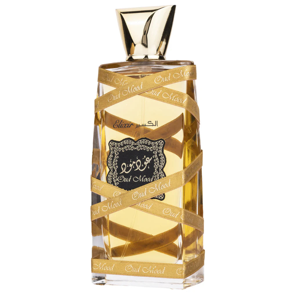 Oud Mood Elixir EDP - 100ML (3.4oz) by Lattafa - Intense Oud