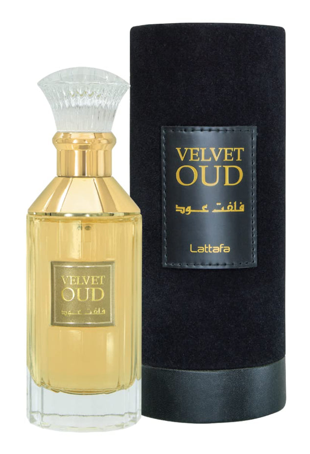 Velvet Rose, Musk Al Aroos & Velvet Oud EDP-100ml with Magnetic Gift Box | by Lattafa Perfumes - Intense Oud