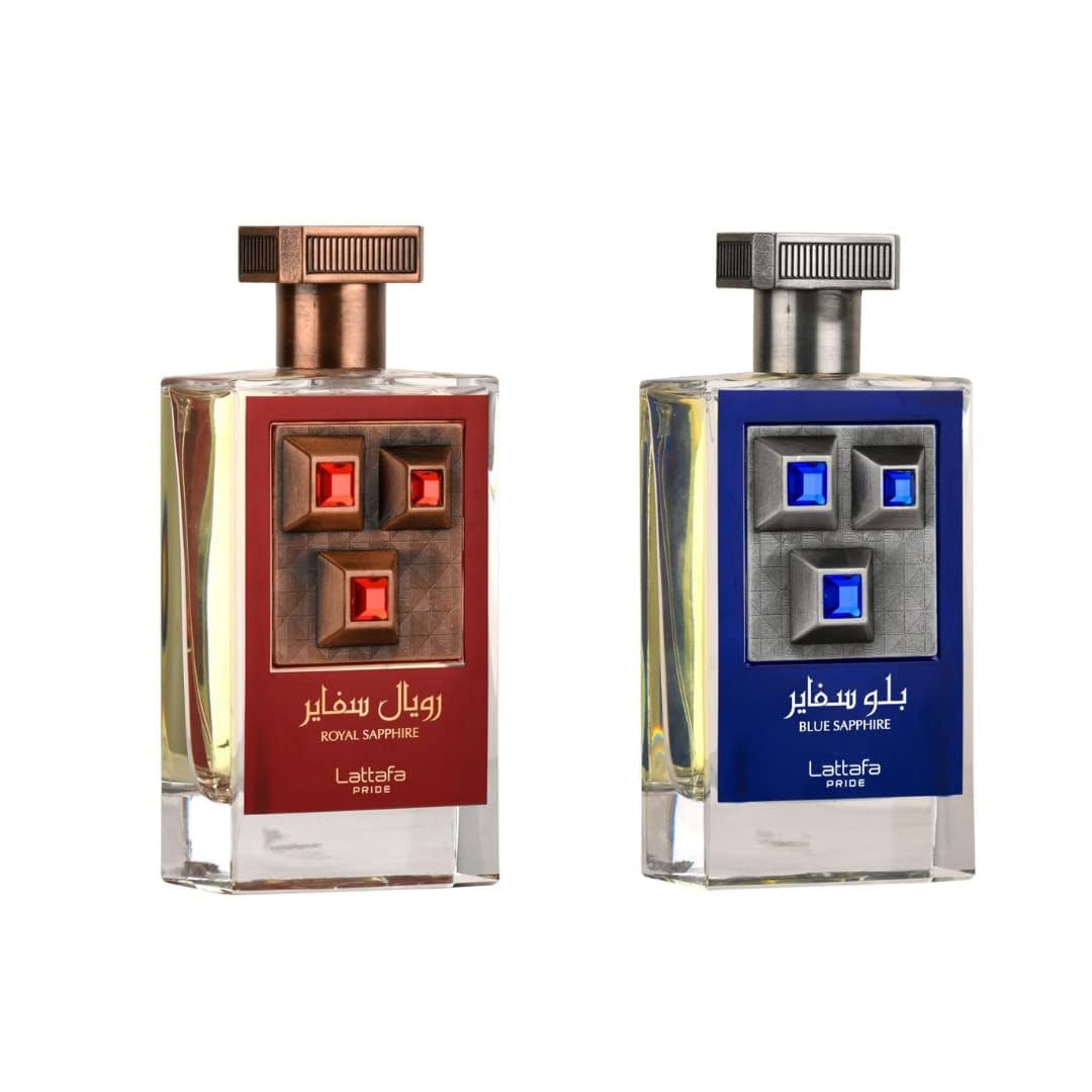 Royal Sapphire & Blue Sapphire Unisex EDP - 100ml(3.4 oz) | by Lattafa Perfumes - Intense Oud