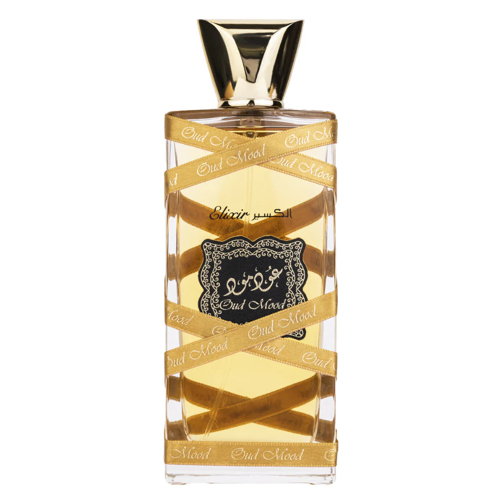 Oud Mood Elixir EDP - 100ML (3.4oz) by Lattafa - Intense Oud