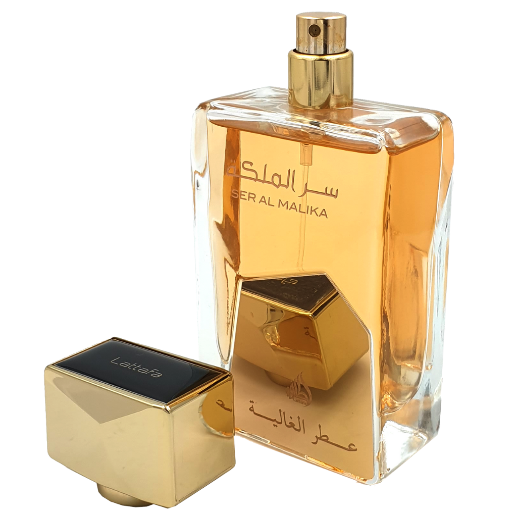 Ser Al Malika Attar Al Ghalia EDP - 100ML (3.4 oz) by Lattafa - Intense oud