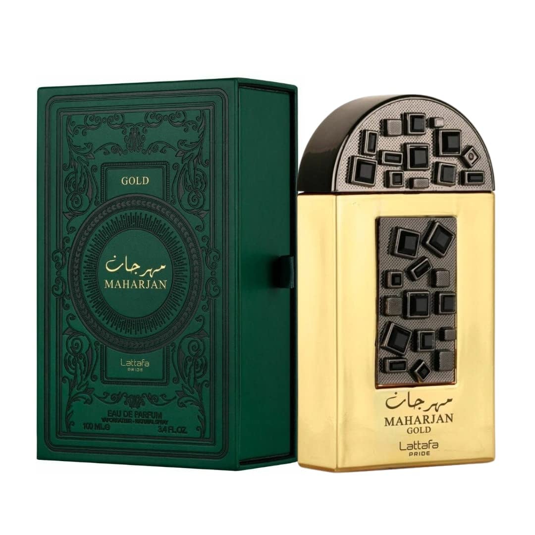 Maharjan Gold & Silver EDP-100ml(3.4 oz) | by Lattafa Perfumes (Maharjan Xtra Value) - Intense Oud