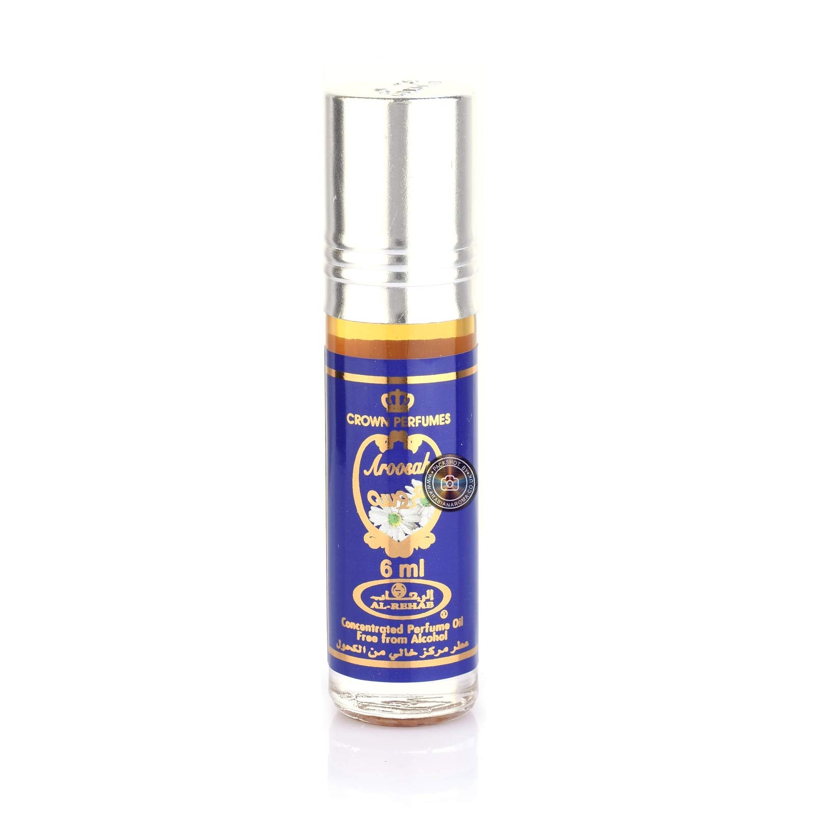 Aroosah 6ML Perfume Oil By Al Rehab - Intense Oud