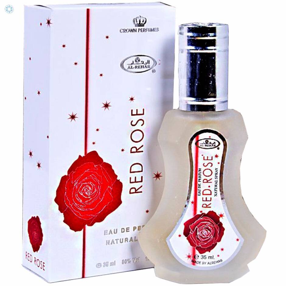 Al-Rehab Red Rose 35 ml Perfume Spray