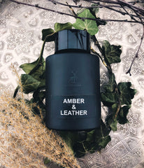 Amber & Leather For Men |EDP-100ML/3.4Oz| By Maison Alhambra - Intense Oud