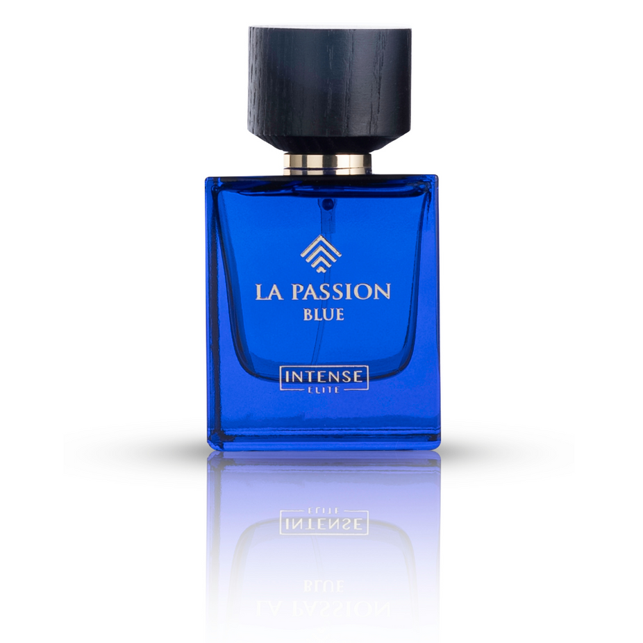 LA Passion Blue for Men EDP - Eau De Parfum 100 ML (3.4 Oz) I By Intense Elite - Intense Oud