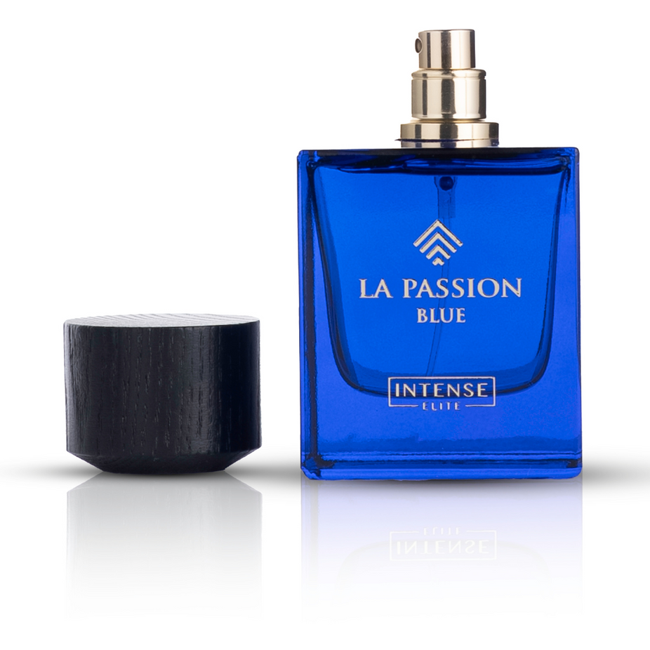 LA Passion Blue for Men EDP - Eau De Parfum 100 ML (3.4 Oz) I By Intense Elite - Intense Oud