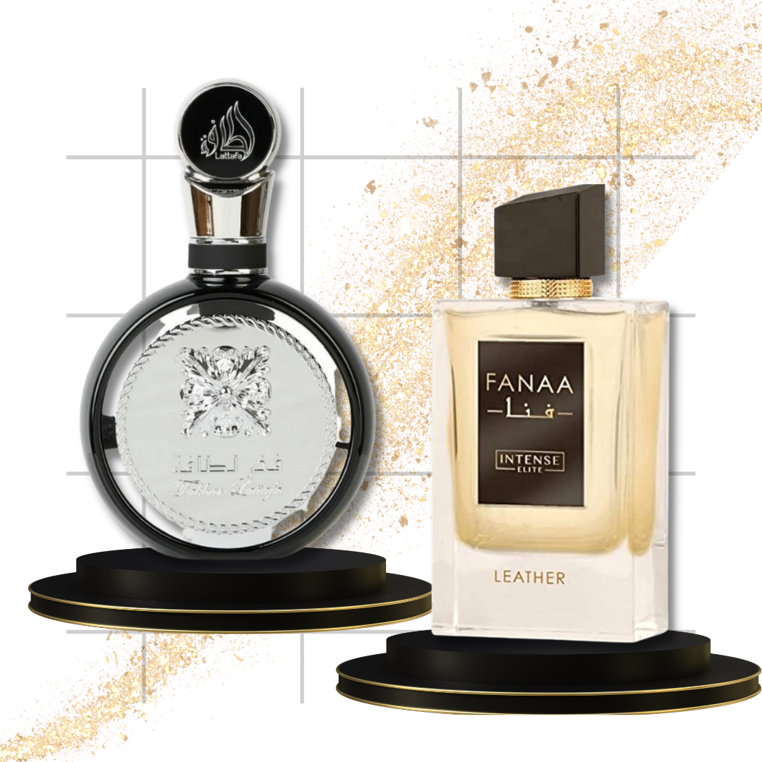 Spring Collection For Men |EDP-100ML/3.4Oz| Fakhar Men & Fanaa Leather. - Intense Oud