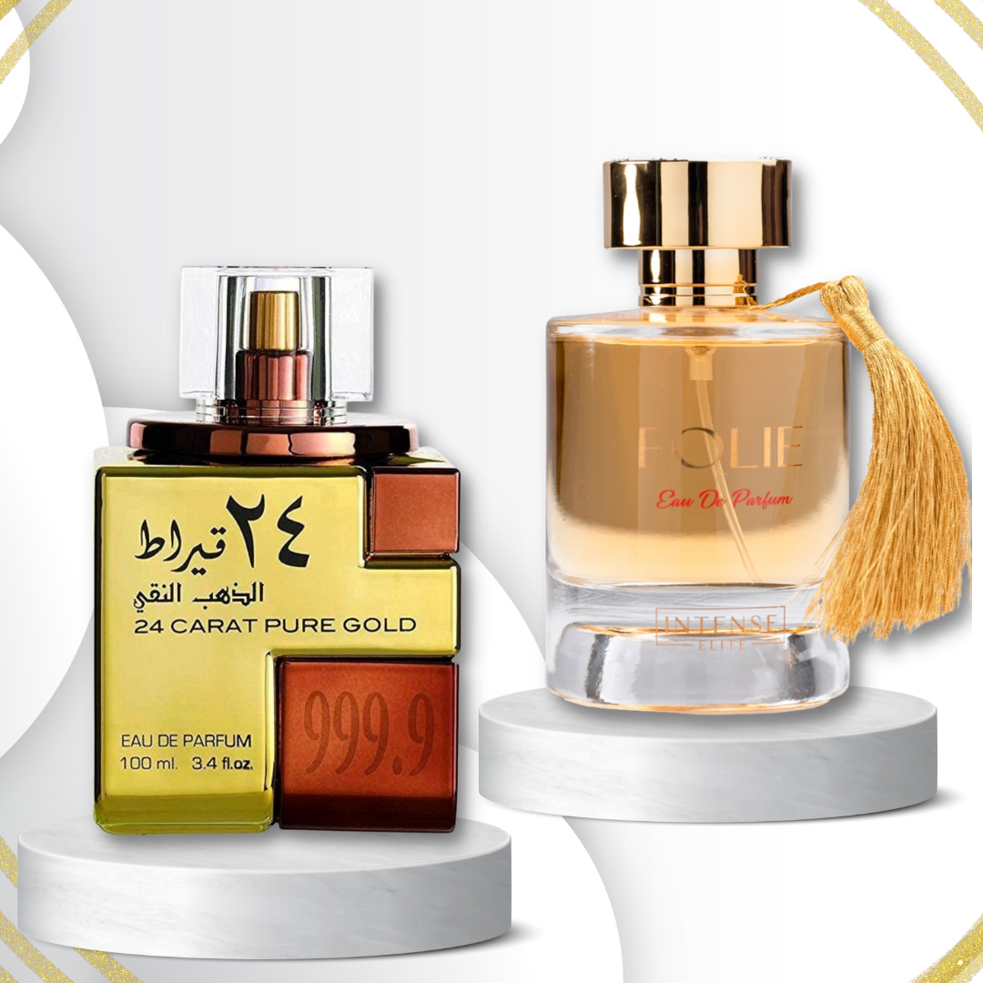 Spring Collection For Men & Women |EDP-100Ml/3.4 oZ| 24 Carat Pure Gold & Folie. - Intense Oud