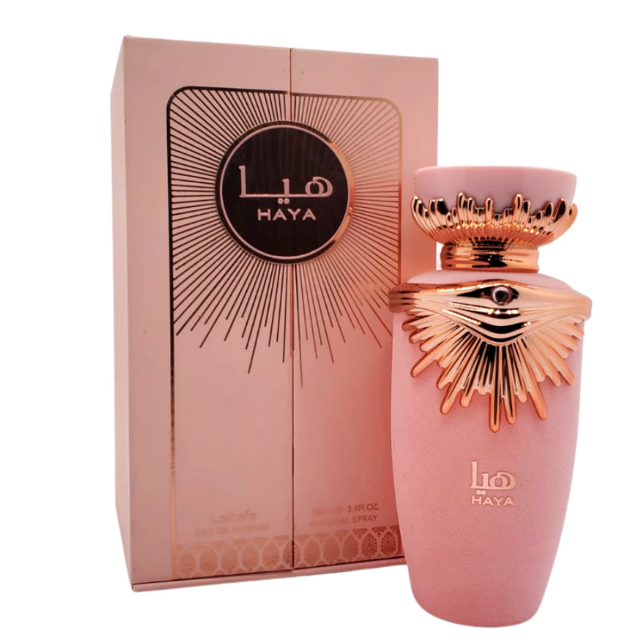 Haya For Women EDP - 100ML (3.4Oz) by Lattafa Perfumes - Intense Oud