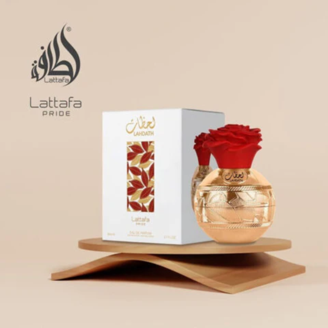 Lahdath For Unisex EDP - 80ML (2.7 Oz) by Lattafa Perfumes - Intense Oud