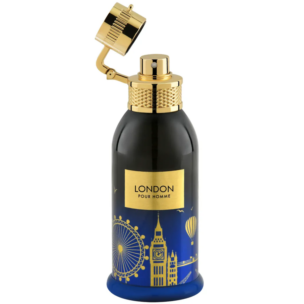 London Pour Homme EDP- 100 ML (3.4 Oz) By Junaid Jamshed | Intense Oud