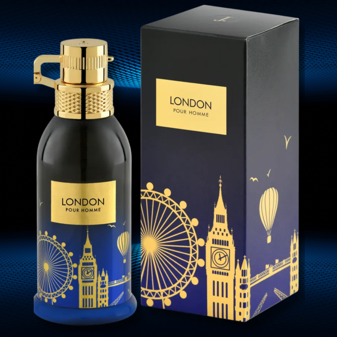 London Pour Homme  EDP- 100 ML (3.4 oz) by Junaid Jamshed - Intense Oud