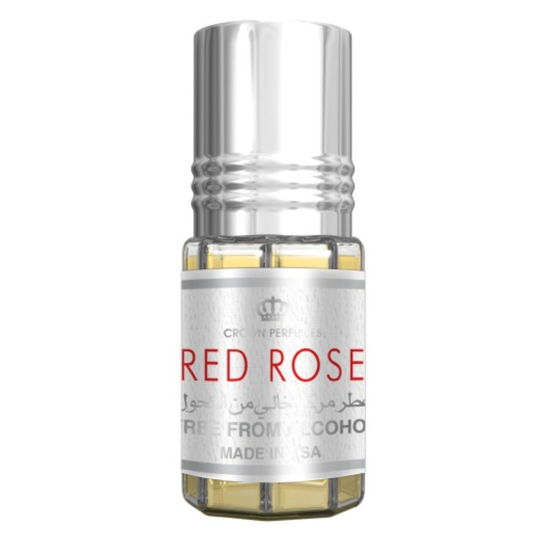 Red Rose 3ml Perfume Oil by Al Rehab Intense Oud