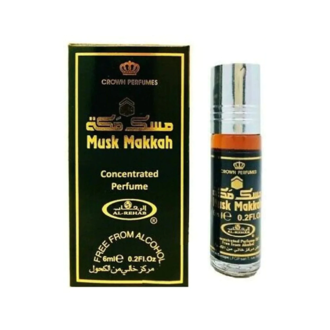 Musk Makkah 6ml Perfume Oil by Al Rehab - Intense Oud