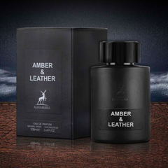 Amber & Leather For Men |EDP-100ML/3.4Oz| By Maison Alhambra - Intense Oud