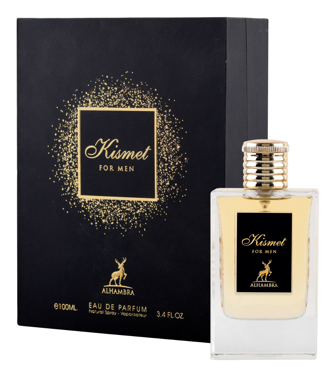 Spray Kismet For Men |EDP-100ML/3.4Oz| By Maison Alhambra - Intense Oud